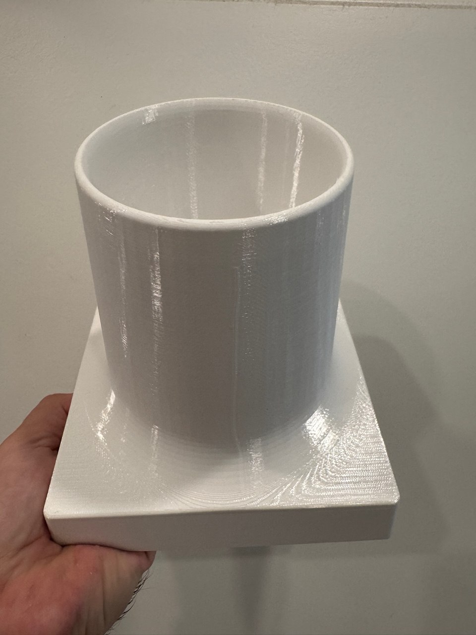 3D printed cup and mount design